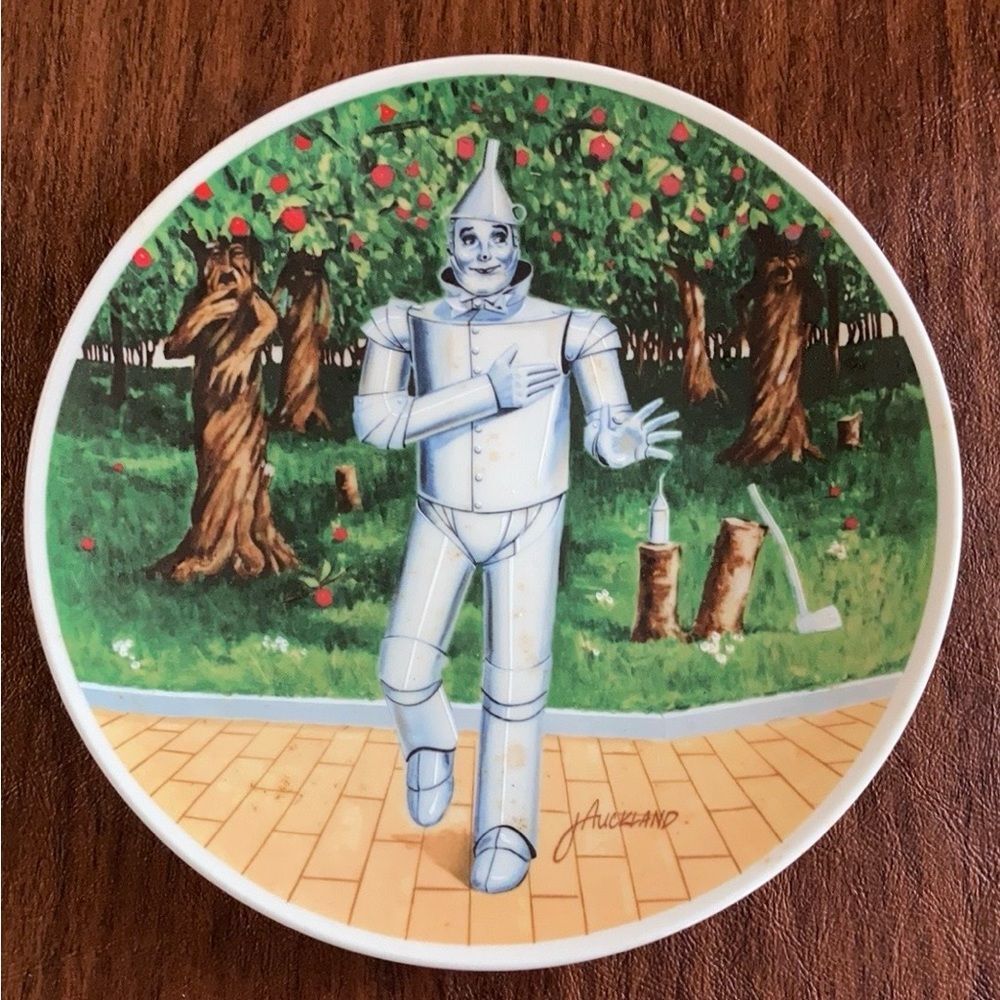 Vintage Knowles Wizard of Oz Tin Man "If I Only Had A Heart" Collector Plate